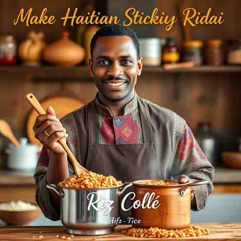 Riz Collé - Make Haitian Sticky Rice Today